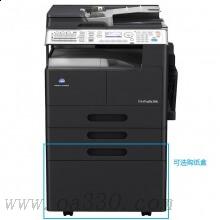 柯尼卡美能达 bizhub 206 双面配置 黑白激光打印机一体机打印复印扫描三合一 输稿器 双面