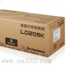 联想(Lenovo) LD205K黑色原装硒鼓 4500页 适用联想 CS2010DW/CF2090DWA/