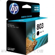 惠普(HP)F6V21AA 803 黑色原装墨盒 适用喷墨一体机：HP Deskjet 2132,2131喷墨打印机：HP Deskjet 1112,1111