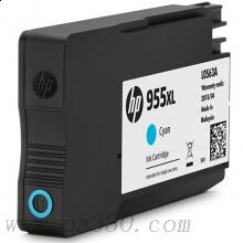 惠普(HP)L0S63AA 955XL高容量原装青色墨盒 适用HP Officejet Pro 8210,8216,8710,8720,8730,7740