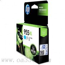 惠普(HP)L0S63AA 955XL高容量原装青色墨盒 适用HP Officejet Pro 8210,8216,8710,8720,8730,7740