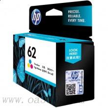 惠普(HP)C2P06AA 62 原装彩色墨盒 适用HP Officejet 200 移动打印机 OfficeJet 258 Mobile All-in-One