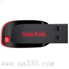 闪迪 SDCZ50-032G-Z35 酷刃 USB2.0 U盘 黑红色