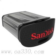 闪迪 CZ43 至尊高速 酷豆 USB 3.0 U盘 16GB 银黑色