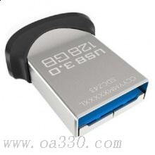 闪迪 CZ43 至尊高速酷豆 USB 3.0 U盘 128GB 金属银色