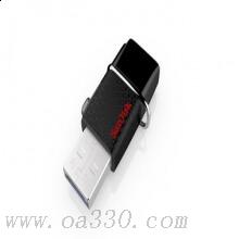 闪迪 SDDD2-128G-Z46 至尊高速 USB3.0及OTG接口 U盘 128GB 黑色