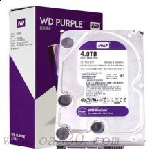 西部数据 WD40EJRX 监控硬盘 4TB64M紫盘SATA6Gb/s 紫色