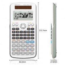 得力D991CN函数计算器(白)