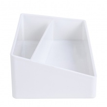 得力8910收纳盒(白色)