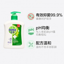 滴露Dettol健康抑菌洗手液经典松木500g 抑菌99.9%