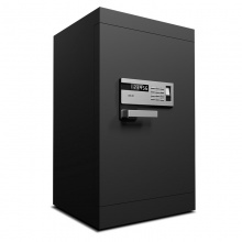 得力4092指纹密码保险柜H730(黑色)(台)