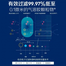 布鲁雅尔(Blueair)空气净化器 除醛小金刚303+ 京品家电 除甲醛除二手烟异味 除菌雾霾PM2.5