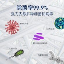 布鲁雅尔(Blueair)空气净化器 580i 京品家电去除甲醛雾霾细菌过敏原二手烟异味 远程操控