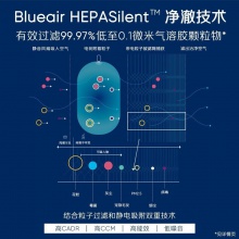 布鲁雅尔(Blueair)空气净化器 580i 京品家电去除甲醛雾霾细菌过敏原二手烟异味 远程操控