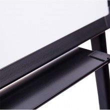 得力7890_A型架夹纸白板900×600mm(黑)(块)