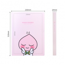 得力72506_kakao friends_40页资料册(红)(个)