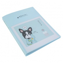 得力72553_40页资料册(绿)