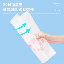 得力72642_30页资料册(红)(个)