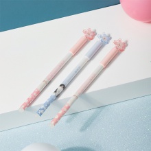 得力A515可擦中性笔0.5mm全针管(晶蓝)(支)