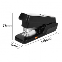 得力0476省力订书机(黑)(台)
