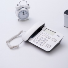 得力794电话机(白色)(台)