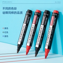 得力思达S552可加墨记号笔(红)(支)