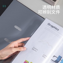 得力5710_11孔资料袋(透明)(20只/包)得力5710_11孔资料袋(透明)(20只/包)
