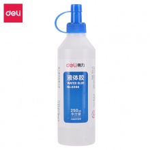 得力6356液体胶(透明)(250ml/瓶)