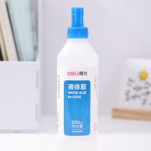 得力6356液体胶(透明)(250ml/瓶)