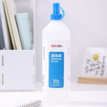 得力6357液体胶(透明)(500ml/瓶)