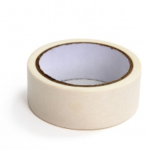 得力30672美纹纸胶带36mm×20y×145um(微黄)(卷)