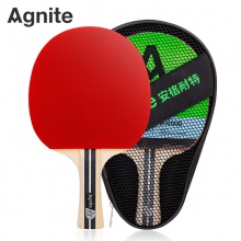 安格耐特F2317一星乒乓球拍(红+黑)(横拍)(单支装)