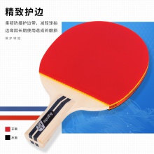 安格耐特F2327一星乒乓球拍(红+黑)(直拍)(单支装)