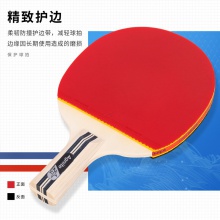 安格耐特F2328二星乒乓球拍(红+黑)(直拍)(单支装)