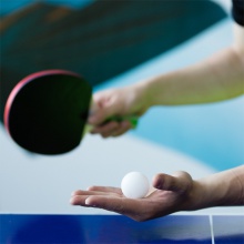 安格耐特F2340乒乓球拍(正红反黑)(2个/副)