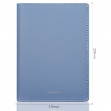 得力22287万用手册-8.5in-210mm×145mm/100张(蓝)