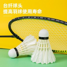 安格耐特F2202S羽毛球(白)(12只/筒)