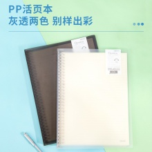 得力HA460活页本(透明)(本)