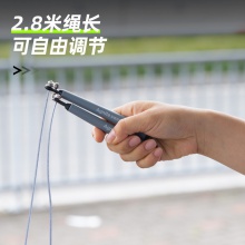 安格耐特F4137竞速跳绳(混色)(单根装)(钢丝绳)