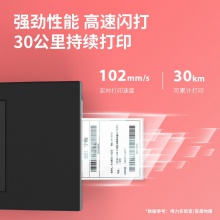 得力DL-999D条码打印机(黑)