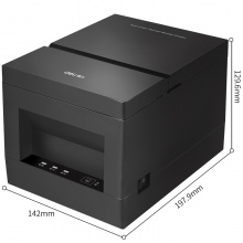 得力DL-801PN3寸票据打印机(黑)(台)