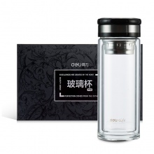 得力8988玻璃杯(透明)(只)320ml