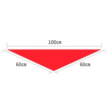 得力50550_1米涤纶红领巾(红色)(条)